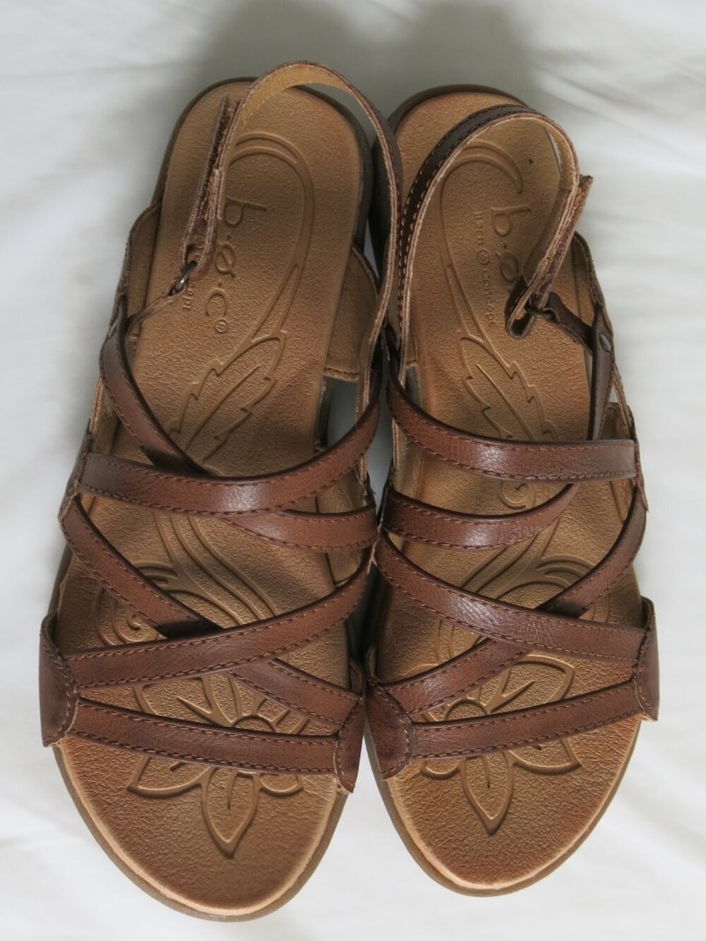 B.O.C Born Concept Brown Strappy Altheda Sandal - Size 7 M